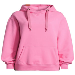 Sudaderas con capucha de alta calidad para mujer, Sudadera con capucha de lana informal a la moda, jersey con hombros caídos, sudaderas con capucha de invierno de gran tamaño para mujer - Product Image 1