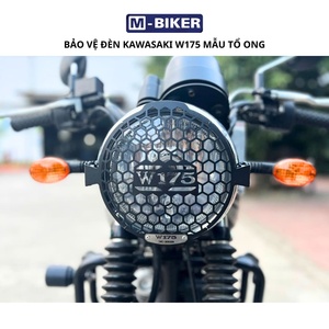 W175 ตัวป้องกันไฟหน้าสแตนเลสสีเหลืองสำหรับรถจักรยานยนต์ 4 รุ่น - Product Image 6