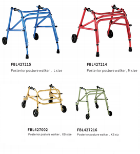 脳麻痺チャイルドウォーカー片麻痺小児ウォーキングエイド下肢トレーニングスタンディングウォーカー4輪 - Product Image 4