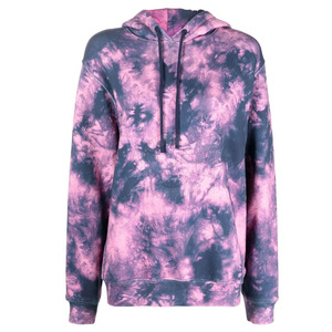 เสื้อฮู้ดกันหนาวแบบลำลองของผู้หญิงเสื้อมีฮู้ดแขนยาวเสื้อมีฮู้ดผูกโลโก้ด้านหน้า - Product Image 1