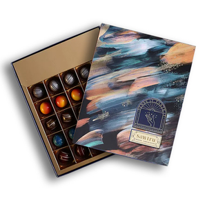 Đẹp màu nước graffiti in mẫu thú vị Kid Hộp quà tặng của sô cô la - Product Image 1