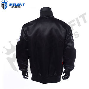 Nouvelle conception, meilleure qualité, veste en satin pour homme, devant surélevé, personnalisée, légère, vêtement d'hiver respirant, coupe-vent, écologique - Product Image 5