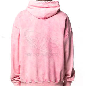 <b>Ladies</b> Acid Wash <b>Hoodie</b> Lightweight Comfortable Loose Fit Casual Pullover Acid Wash Hoodies - Product Image 2