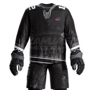 Uniforme de Hockey sobre Hielo Personalizado con Logotipo, de Secado Rápido y Transpirable, Nueva Llegada, MOQ Bajo - Product Image 4