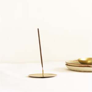 ที่ใส่ธูปทำจากโลหะที่ออกแบบได้เอง,ที่ใส่ธูปบ้านที่ดักจับเถ้าสำหรับตกแต่งบ้านการทำสมาธิแบบตั้งโต๊ะผลิตในอินเดีย - Product Image 4