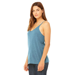 Logo personnalisé imprimé 100% coton biologique Spandex débardeur nouveau Design col rond tenue décontracté pour les femmes couleur unie Jersey tissu hauts - Product Image 2