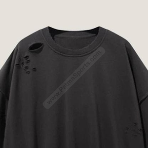 Las mejores camisetas desgastadas personalizadas del mejor fabricante, camisetas desgastadas, camisetas desgastadas con tasa de fábrica, 100% algodón, estampado DTG DTF" - Product Image 2