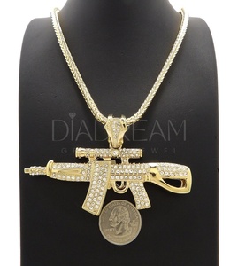 Nouveau collier de mode en diamant Moissanite avec chaîne en argent sterling 925 glacé pour les fêtes de fiançailles de mariages - Product Image 4