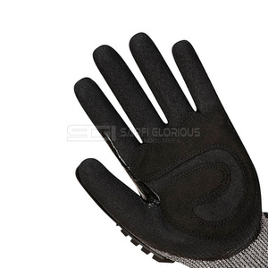 Gants de sécurité en cuir de chèvre durables, antidérapants, imperméables, anti-coupures, pour mécaniciens, assemblage EN388 EN420 pour la protection des mains - Product Image 6
