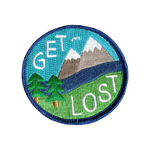 Patchs brodés personnalisés écologiques à thermocoller avec logo sur mesure, forme ronde, taille ajustable pour usage extérieur - Product Image 6