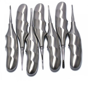 7 pièces ensemble élévateurs de racines dentaires chirurgie buccale dent perdre des instruments chirurgicaux au doigt - Product Image 6