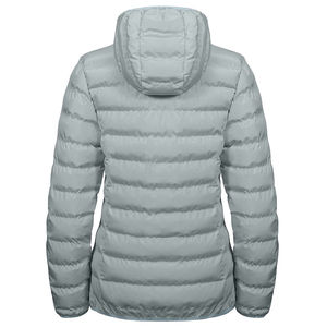 Chaqueta acolchada gruesa para mujer con cremallera y cremalleras de pato transpirable y a prueba de viento de talla grande decoración personalizada chaquetas de mujer - Product Image 2