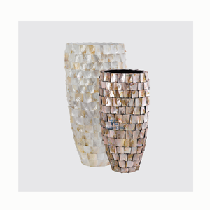 Jarrón de nácar para maceta, maceta para decoración de restaurante y Hotel, maceta para maceta - Product Image 6