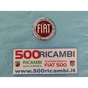 Parrilla Decorativa Cromada con el Logotipo de FIAT 500 de Francis Lombardi, para Fiat 500, Producto Exclusivo de Francis Lombardi - Product Image 1