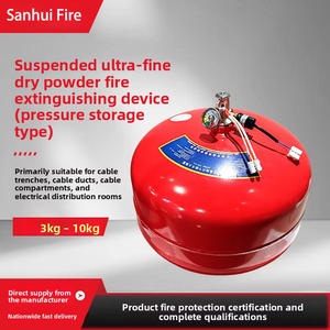 Extincteur à poudre sèche ultra-fine en acier inoxydable Mini 3 kg, classe B C, activation par bulbe <span class=keywords><strong>thermique</strong></span> pour <span class=keywords><strong>moteur</strong></span> de voiture - Product Image 3