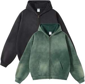 Unisex Vintage Cotton <b>Hoodie</b> Men and <b>Teens</b> Pullover with Oversized Hood and Pocket Casual Winter Sweatshirt - Product Image 1