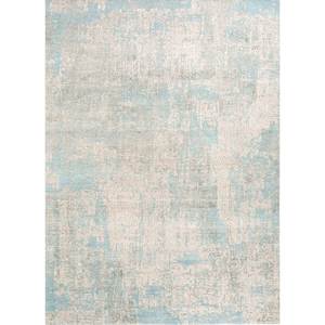 Uvenuti Abstract Pattern Beige & <b>Brown</b> Hand Knotted <b>Wool</b> & Bamboo Silk Rug for Home LRB-1502 - Product Image 1