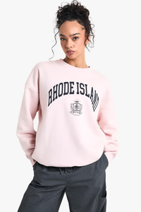 Sweat-shirt en molleton surdimensionné à col roulé et épaules tombantes de haute qualité pour femme, avec logo personnalisé imprimé sur le devant, respirant - Product Image 5