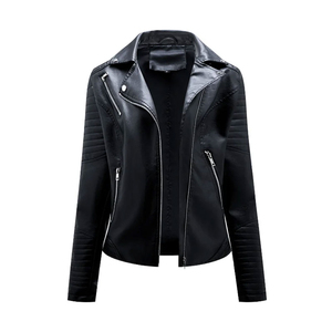 Promoción2025 Nuevo Abrigo de Piel de Cordero Genuina a la Moda, Chaqueta Corta de Piel para Mujer, Chaqueta de Cuero con Pelo, Chaqueta Bomber B3 - Product Image 1