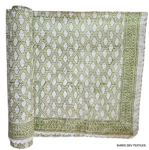 Hermosa Colcha Kantha Acolchada de Algodón Estampada a Mano, Cubrecama, Manta Reversible, Colcha Kantha, Todos los Tamaños Disponibles - Product Image 1