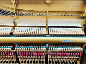 เปียโนยามาฮ่า W102 สีน้ำตาลคุณภาพญี่ปุ่น 88 คีย์ แบบตั้งตรง สำหรับการแสดงระดับมืออาชีพ เสียงใสทรงพลัง พร้อมสำหรับการแสดงบนเวที ด้วยสไตล์คลาสสิก - Product Image 5