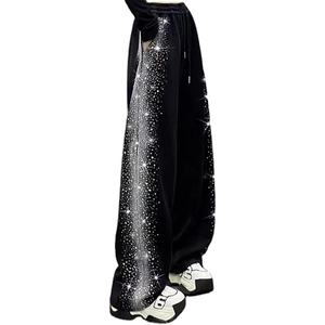 Pantalones Deportivos con Pedrería al por Mayor, Producto de Primera Calidad, Pantalones Deportivos con Logotipo Personalizado OEM, Pedido al por Mayor, Alta Demanda - Product Image 6