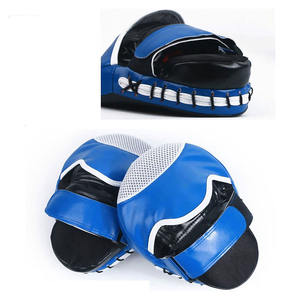 Top Quality Boxing Mitt <b>Pads</b> Custom Boxing Focus Mitts <b>Pads</b> PU Leather Made With Customized Logo - Product Image 3