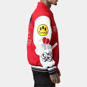 Chaquetas Varsity de Lana de Alta Calidad para Hombre, Estilo Letterman con Logotipo Personalizado, Moda Deportiva, Nueva Colección, Estilo Urbano, para Invierno - Product Image 4