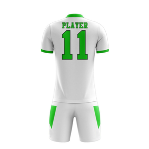 Conjuntos de Uniformes de Fútbol Sublimados de Poliéster 100%, de Secado Rápido, Antibacterianos, Elásticos, de Manga Corta, para Entrenamiento, Corte Automatizado de Verano - Product Image 2