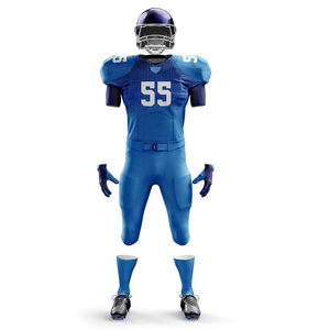 Uniforme de Fútbol Americano de Talla Grande con Diseños Personalizados de Alta Calidad, Impresión por Transferencia de Calor, 100% Poliéster, Venta al por Mayor para Hombre - Product Image 5