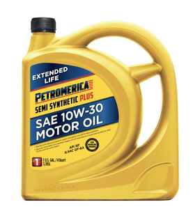 Petromerica Semi Synthetic PLUS Anti-Wear SAE <b>10W</b>-<b>30</b> Motor <b>Oil</b> 3 Pack 5 Quart - Product Image 1