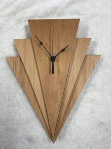 OUTIL PERSONNALISÉ HORLOGE MURALE EN BOIS POUR ÉLÉGANT DÉCOR MAISON MODERNE Corps en bambou avec Rosh naturel pour les occasions de mariage - Product Image 6