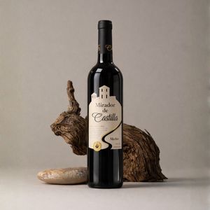 Mirador de Castilla Vino Rosso Merlot 100% Merlot 13,5% ABV Vino Rosso Spagnolo 750ml - Product Image 3