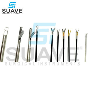 ชุดเครื่องมือผ่าตัดผ่านกล้องแบบสองขั้ว 11 ชิ้น ขนาด 5 มม. x 330 มม. คุณภาพดีที่สุด ใช้ซ้ำได้ โดย SUAVE SURGICAL INSTRUMENTS - Product Image 5