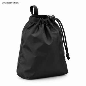 Sac de récupération industriel pliable à cordon de serrage de qualité supérieure avec bordure renforcée en toile, sac de récupération de matériaux, sacs de récupération de déchets - Product Image 3