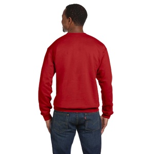 เสื้อสเวตเชิ้ตคอกลมแบบหนาพิเศษสั่งทำขายส่งสำหรับผู้ชาย ผ้าฝ้าย 100% พิมพ์ลายซิลค์สกรีน ระบายอากาศได้ดี เหมาะสำหรับฤดูหนาว - Product Image 3