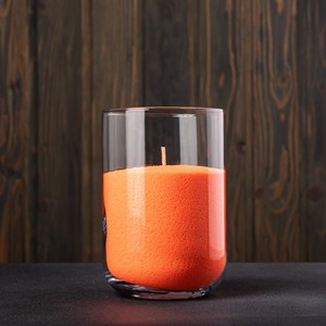 24 Colores de lujo Cera de arena No tóxico Vela de cera de Palma naranja Etiquetas personales/etiqueta Vela granulada Cera Color y rango de tamaño - Product Image 1