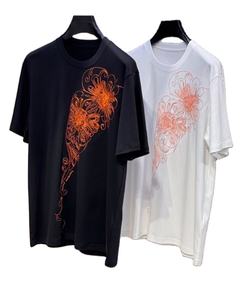 T-shirts unisexes personnalisés de haute qualité en toile 100% coton, coupe ample, imprimés, épaules tombantes, coupe classique, effet délavé vintage, logo personnalisé - Product Image 1