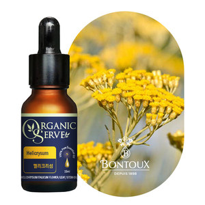 Bontoux Aceite Esencial de Helichrysum 100% Puro y Orgánico 15ml Grado Cosmético Aceite Hidratante Corporal - Product Image 1
