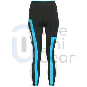 Mallas de gimnasio para mujer, mallas de Fitness, pantalones de Yoga de alta calidad, cierre de cintura elástica, mallas de Yoga de nuevo estilo sólido - Product Image 3