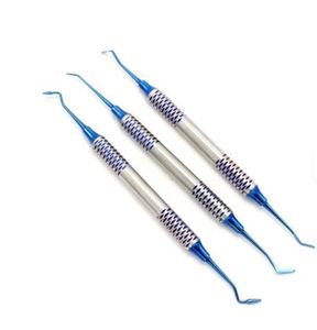 Espátula Manual Reutilizable de Acero Inoxidable 6 en 1 para Relleno de Resina Compuesta Dental, Clase I CE - Product Image 1