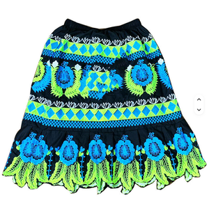 Jupes décontractées unies pour femmes, style robe de bal, 100 % polyester, en velours côtelé brodé, longueur cheville, antibactériennes, toutes saisons – Meilleures ventes - Product Image 4