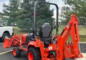 Qualité bonne Kubota BX25D 4WD utilisation agricole chargeuse-pelleteuse avant nouvelle tondeuse d'occasion tracteur équitation composants de base incl - Product Image 5