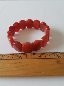 Bracelet pour femme en résine écologique, design irrégulier et coloré, dernière collection, vente en gros, mode, avec technique brute pour artisanat naturel - Product Image 4