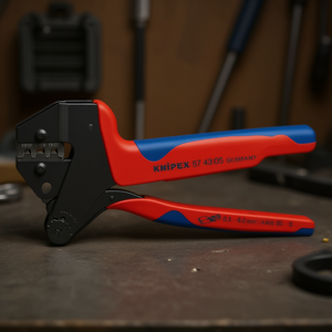 Matrices de sertissage interchangeables Knipex, pinces à sertir les fils, système de sertissage multi-composants, pinces à sertir à poignée ergonomique - Product Image 3