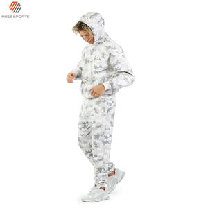 Ensemble de survêtement pour homme MESS SPORTS OEM, design sportif, capuche élégante, hiver, coupe-vent, respirant, 100% coton et design personnalisé - Product Image 2