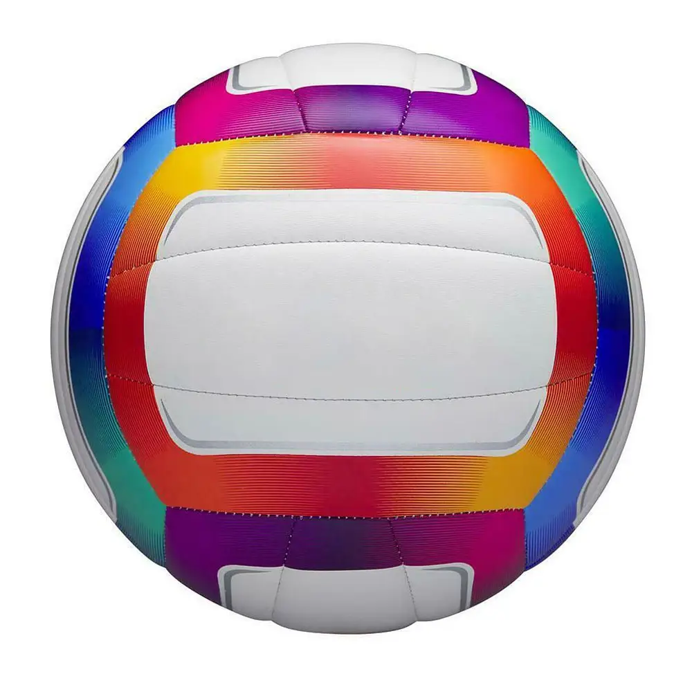 Ballon de volley-ball cousu à la machine extérieur intérieur taille personnalisée volley-ball de plage au prix de gros en cuir PU PVC sur mesure