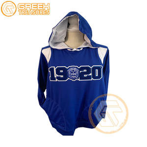 Sudadera con capucha bordada de lana de algodón Zeta Phi Beta personalizada Sorority suéter de alta calidad ropa griega sudaderas con capucha más finas para mujer - Product Image 2