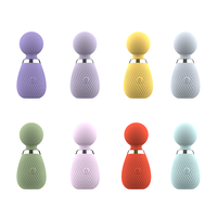 GINYA Neues Design weiblich starke Vibration Mini AV-Stab-Massagegerät niedlicher stiller Vibrator für Mädchen und Paare gutes Vorspiel Sexspielzeug