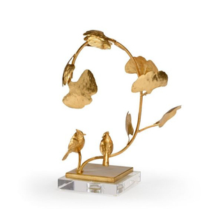 Pièce décorative de table moderne en métal écologique, finition dorée, pour salon et décoration intérieure – Meilleure vente - Product Image 1